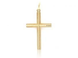 Pingente Cruz em ouro amarelo 18K-750 - Cod.05-00- Cod.06-2-991