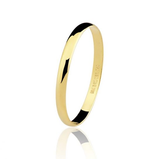 Aliança em ouro amarelo 18k - 7500132000