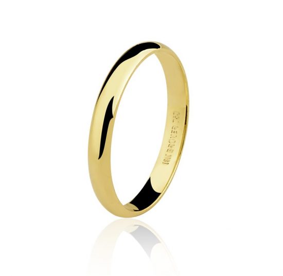 Aliança em ouro amarelo 18k - 7500172000