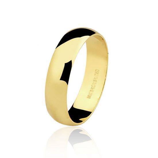 Aliança em ouro amarelo 18k - 7500342000