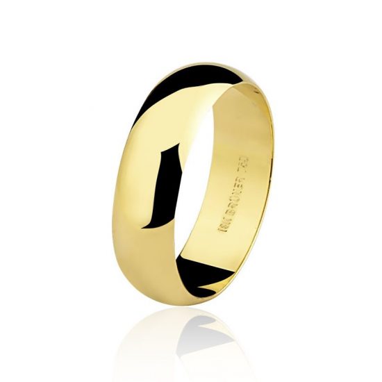 Aliança em ouro amarelo 18k - 7500352000