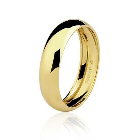 Aliança em ouro amarelo 18k - 7500932000