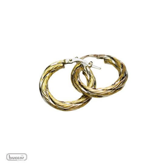 Brincos argola em ouro 18k