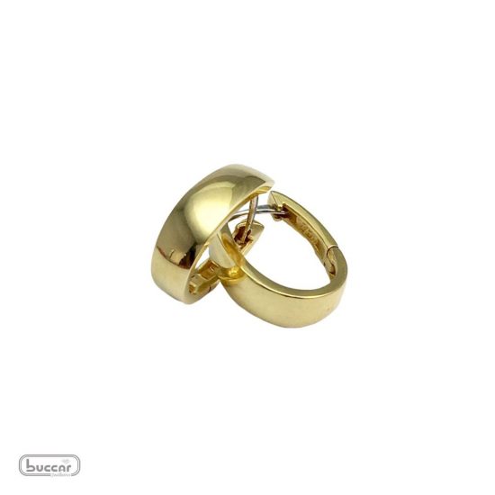 Brincos argola em ouro 18k 1