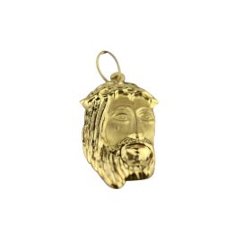 Pendente face de cristo em ouro 18k