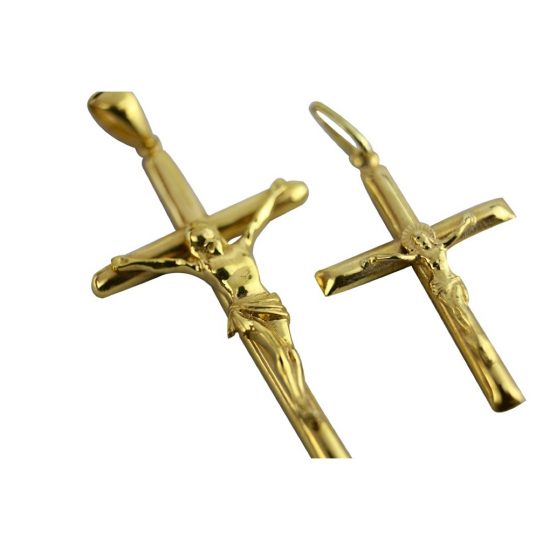 Pendentes cruz em ouro 18k